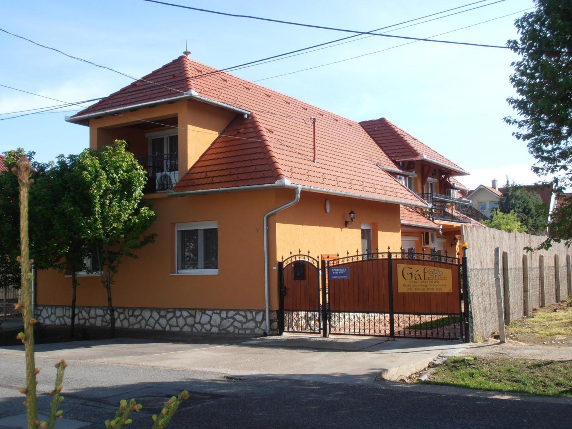 Gál Apartmanház Harkány Exterior foto